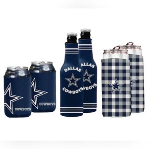 *3 for $25* NWT NFL Dallas Cowboys Variety pack of coozies